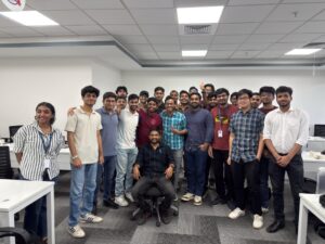 instructor with near learn students