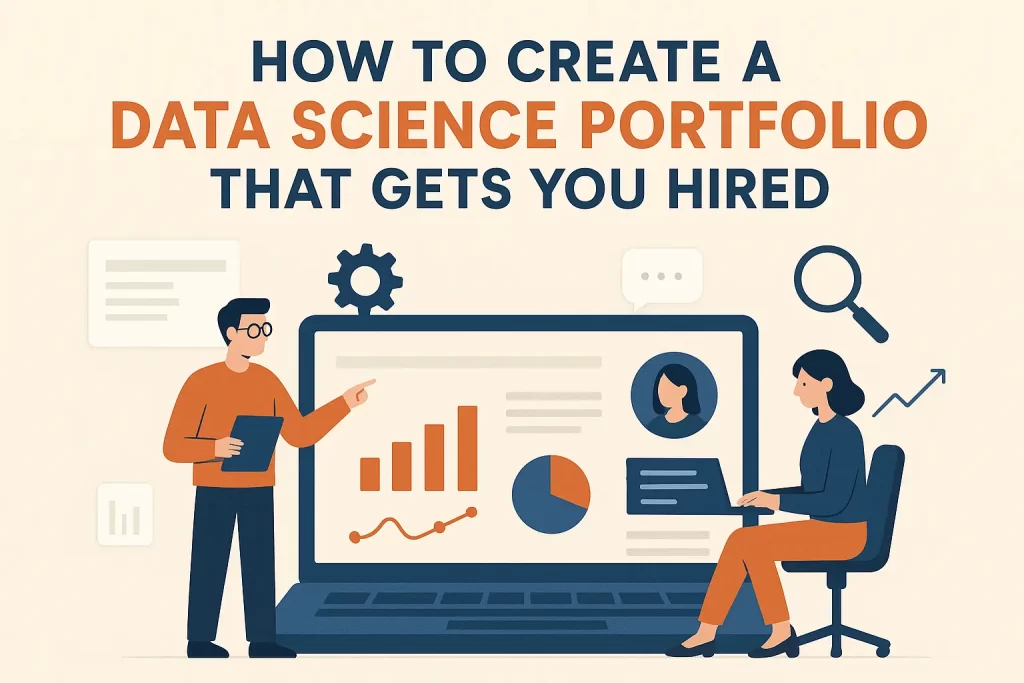 Example data science project notebook with annotations