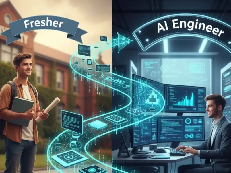 AI engineer roadmap scribbles
