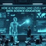 student coding with AI assistant