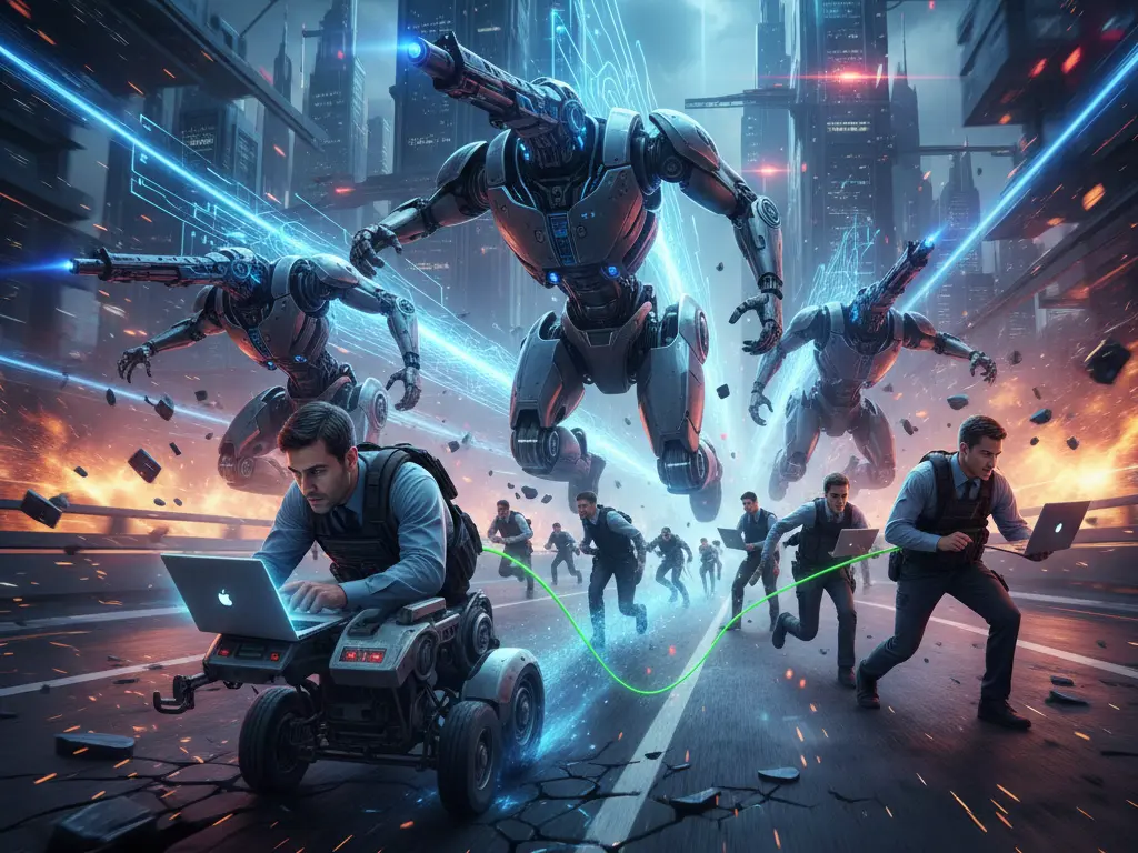 AI-driven cyberattack visualization with network anomalies