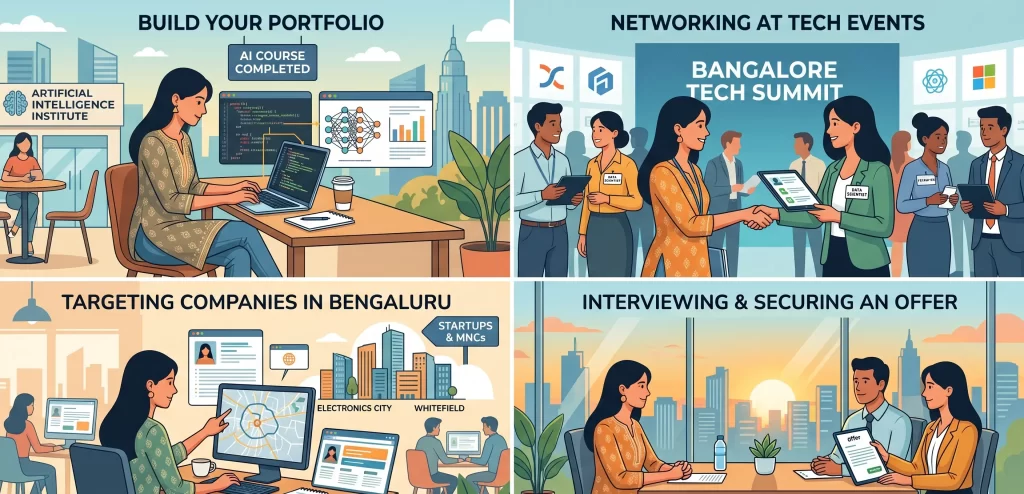 How to Get a Job After Taking an AI Course in Bangalore
