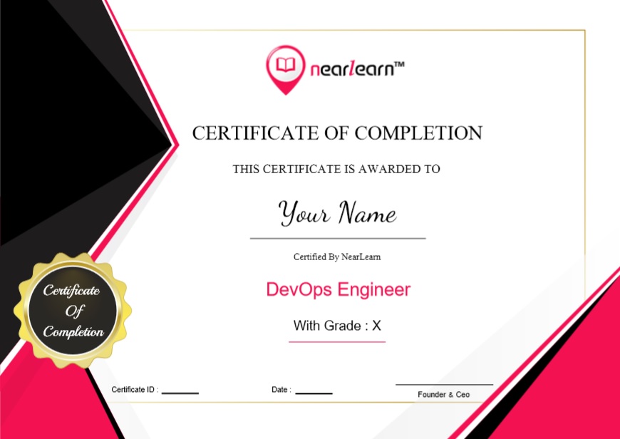 Devops Course Certificate