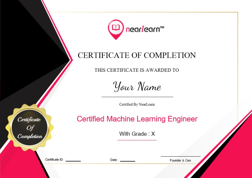 Deep Learning Course Certificate